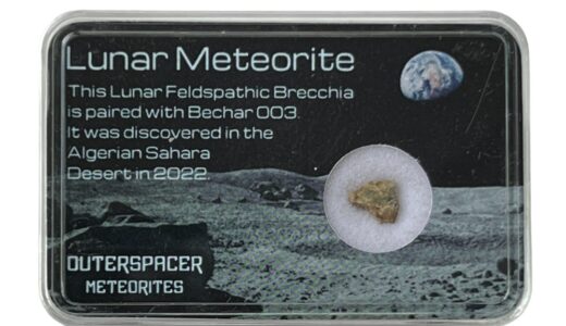 月から飛来した隕石 Bechar 003